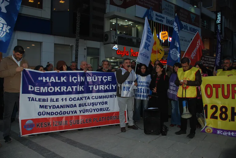 KESK İzmir Şubeler Platformumuzdan 11 Ocak Mitingimize Çağrı!