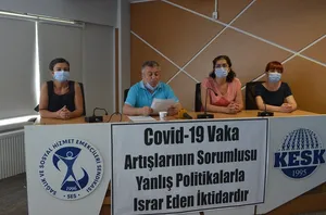 SES: "Vakalardaki Artışın Sorumlusu Salgın Yönetimindeki Yanlışlardır!"