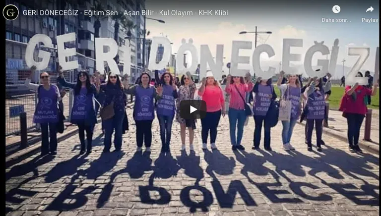 Dayanışma Yaşatır. GERİ DÖNECEĞİZ!!!