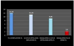 Kamu Emekçileri ve Emeklileri 2017 Yılını Da Kayıpla Kapattı! Enflasyon Farkı Ödemesine Rağmen Maaşlar, Gelir Vergisi Etkisi Hariç %2,1 Eridi! Kayıplarımız Telafi Edilsin!