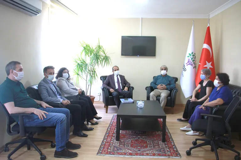 HDP Eş Genel Başkanı Mithat Sancar'ı Ziyaret Ettik!