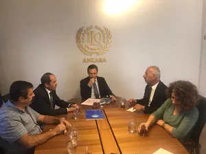 KESK Heyetimiz ILO Türkiye Ofisini Ziyaret Etti