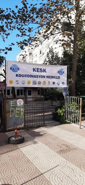 KESK Heyeti İzmir'de!