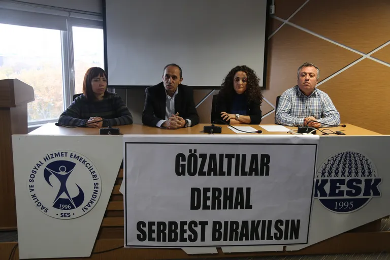 SES: Emek ve Demokrasi Güçlerine Yönelik Gözaltılara Son Verilsin!