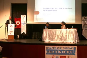 Prof. Dr. Mustafa Durmuş'un Sunumuyla Devletin Mali Krizi, Bütçe Hakkı ve 2020 Bütçesi