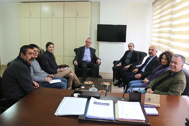 AKPM Birleşik Avrupa Sol Grubu Konfederasyonumuzu Ziyaret Etti!