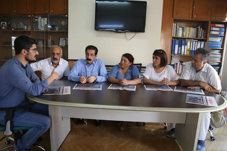 Konfederasyonumuzdan Özgür Gündem’e Dayanışma Ziyareti!