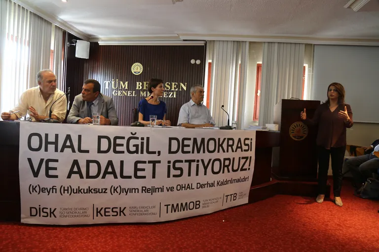 (K)eyfi, (H)ukuksuz (K)ıyım Rejimi ve OHAL Derhal Kaldırılmalıdır!