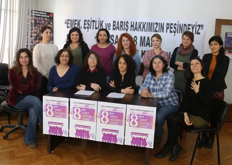 Tüm illerde 8 Mart Programımızı Açıkladık! 8 Mart'ta Emek, Eşitlik, Barış Hakkımızın Peşindeyiz!