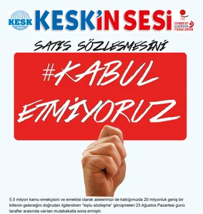 İl İl Programımız: Satış Sözleşmesini #KabulEtmiyoruz! İş Bırakıyoruz!