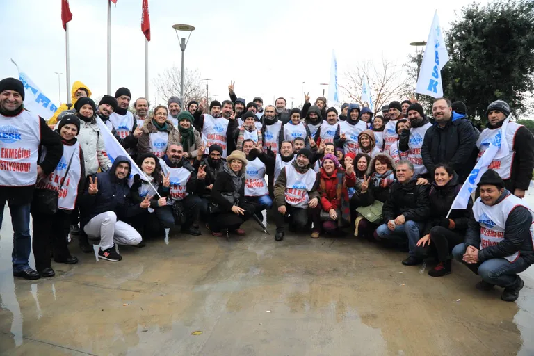 EMEKÇİ YÜRÜYÜŞÜ 2. GÜNÜNDE KARTAL'DAN YOLA DEVAM EDİYOR!!!