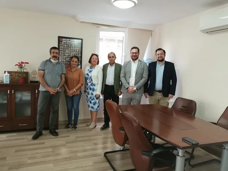 İsveç Sol Parti'den Konfederasyonumuza Ziyaret!