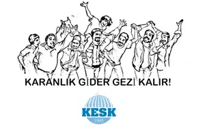 Karanlık Gider, Gezi Kalır! Gezi Tutsakları Serbest Bırakılsın!