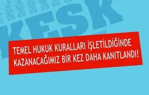 Temel Hukuk Kuralları İşletildiğinde Kazanacağımız Bir Kez Daha Kanıtlandı!