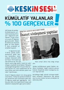 Kümülatif yalanlar! %100 Gerçekler!