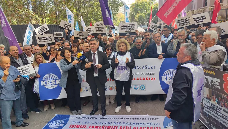 Adalet Bakanlığı Önünden Seslendik: Yeter Artık! İşimizi, Ekmeğimizi, Haklarımızı Geri İstiyoruz! Alacağız!