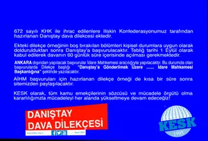 DANIŞTAY DAVA DİLEKÇE ÖRNEĞİ!