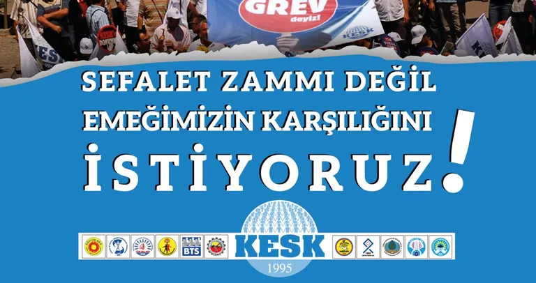 13 Ocak'ta İş Bırakıyoruz! Bildiri ve Afişimizi Yayınladık