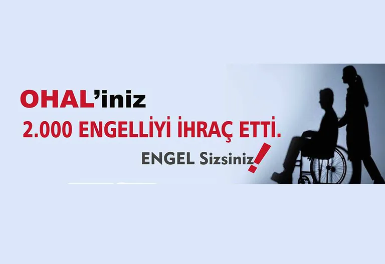 İnsanca ve Onurlu Bir Yaşam İçin Sadece Bir Gün Değil, Her Zaman Engellilerin Yanındayız!