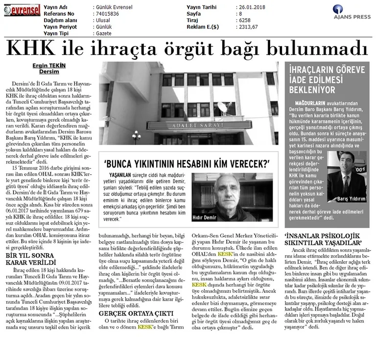 Bunca Yıkıntının Hesabını Soracağız!