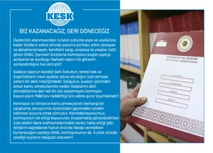 Biz Kazanacağız! Geri Döneceğiz!