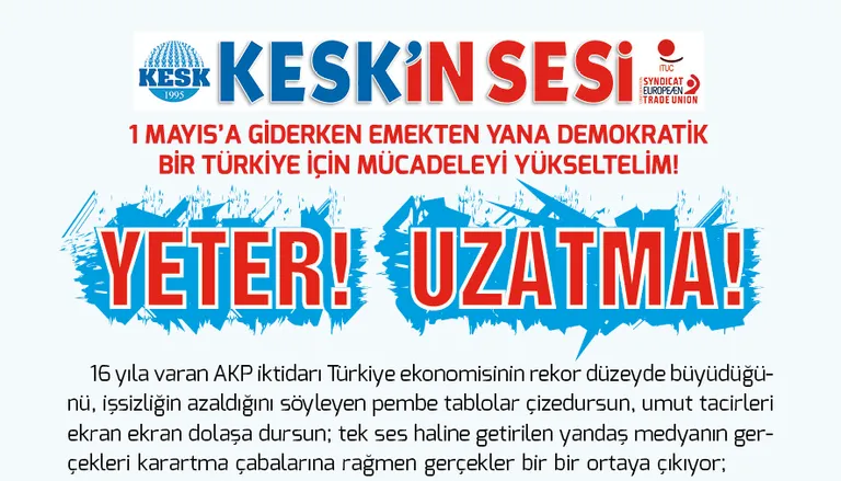 Yeter! Uzatma!