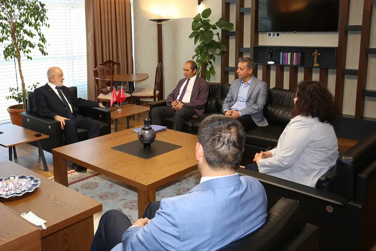 Saadet Partisi Genel Başkanı Temel Karamollaoğlu'nu Ziyaret Ettik!