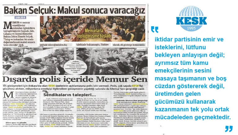 Kamu Emekçilerine Bilgilendirme Memur Sen’in Mektubuna Cevabımız