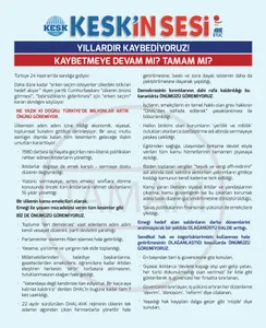 Seçim Bildirgemiz: T A M A M