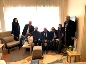 KESK, TMMOB, DİSK ve TTB Heyeti Açlık Grevindeki Semih ve Esra Özakça'yı Ziyaret Etti!