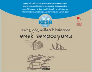 “Savaş, Göç ve Mültecilik Kıskacında Emek” Sempozyumumuzun duyurusunu gerçekleştirdik