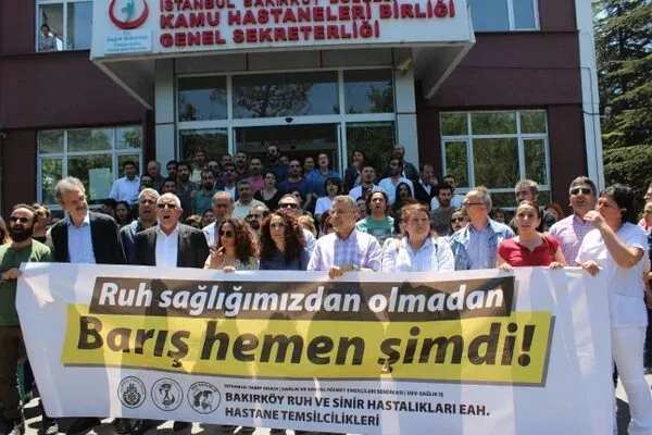 Sağlık Çalışanları: Ruh Sağlığımızdan Olmadan Barış Hemen Şimdi!