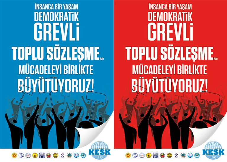 Talebimiz Net: İnsanca Bir yaşam için ücret istiyoruz! TİS Afişimizi Yayınladık: