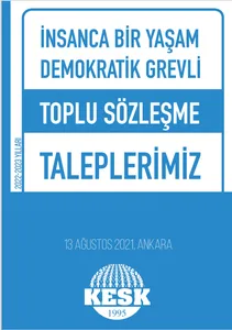 TİS Teklifimize İlişkin Kitabımızı Yayınladık