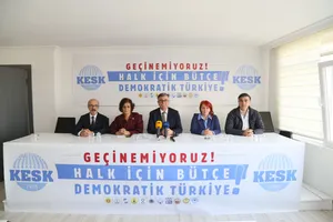 Tüm Emekçileri, Yoksullaştırılan Halkı, Emekten, Halktan Yana Bütçe, Demokratik Bir Ülke İçin Birleşmeye Çağırıyoruz!