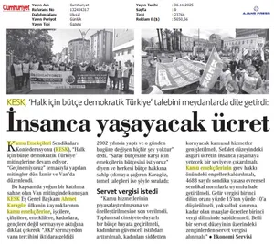 Gazetelerde, Van ve İzmir Mitinglerimiz