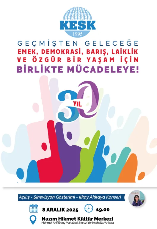 KESK 30. YILINI KUTLUYOR!
