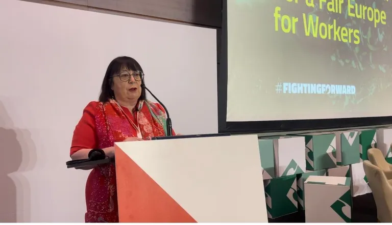 Üyesi olduğumuz Avrupa Sendikalar Konfederasyonundan 30. yılımıza ilişkin mesaj.