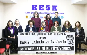 YOKSULLUĞA, ŞİDDETE, GÜVENCESİZLİĞE KARŞI BARIŞ, LAİKLİK VE ÖZGÜRLÜK MÜCADELESİNİ BÜYÜTÜYORUZ!