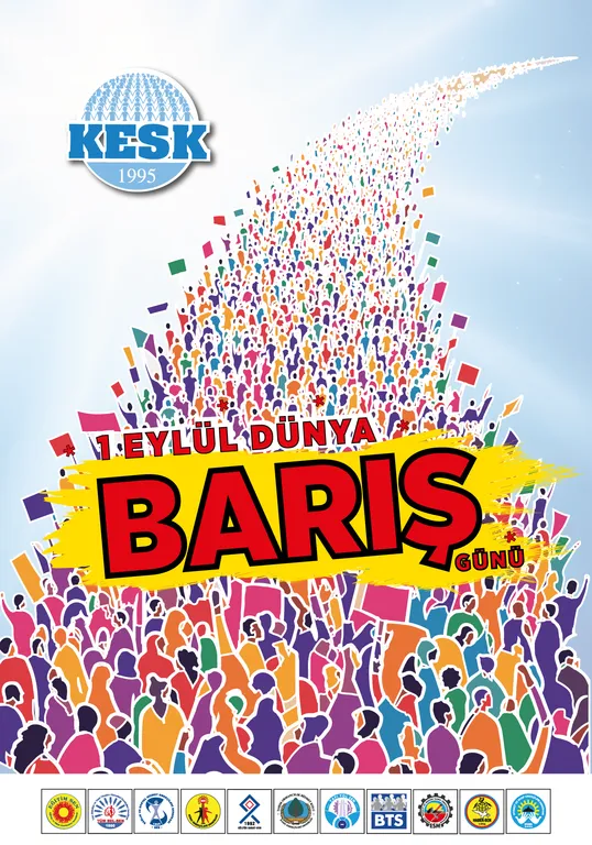 1 EYLÜL DÜNYA BARIŞ GÜNÜ 2026 - AFİŞ VE BİLDİRİ