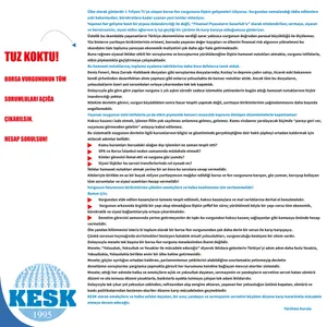 TUZ KOKTU! BORSA VURGUNUNUN TÜM SORUMLULARI AÇIĞA ÇIKARILSIN,  HESAP SORULSUN!